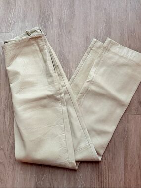 Vintage Ann Demeulemeester leather pants